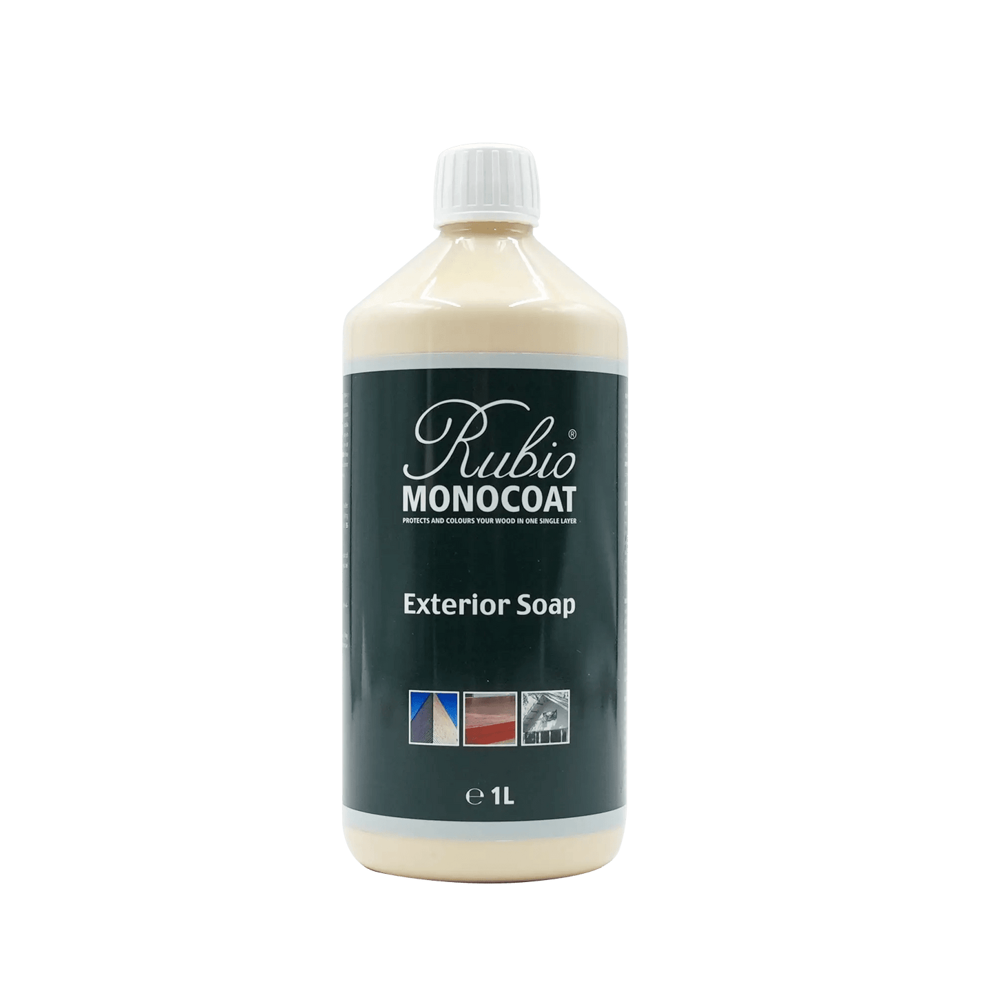 Bottle of Rubio Monocoat Exterior Soap.